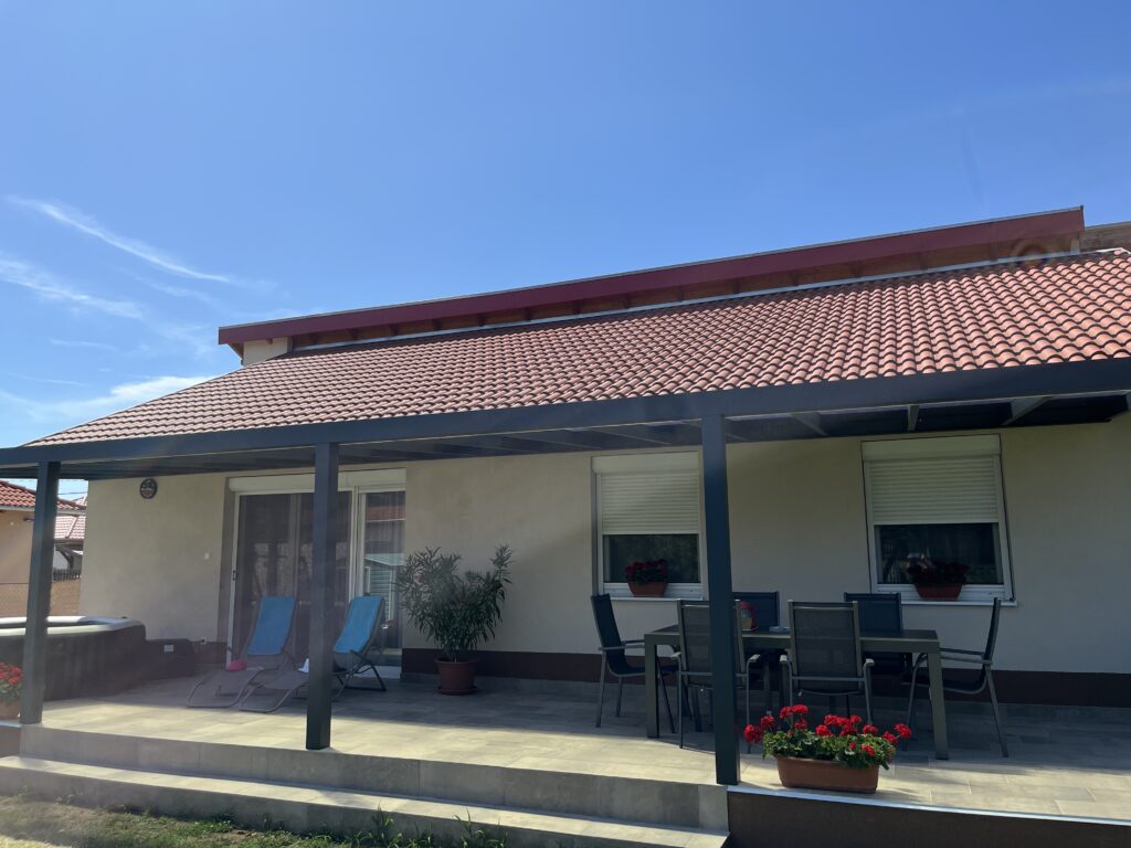 Alumínium teraszfedés